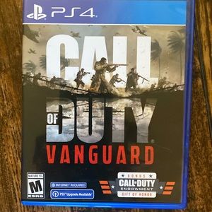 PS4 call of Duty Vanguard